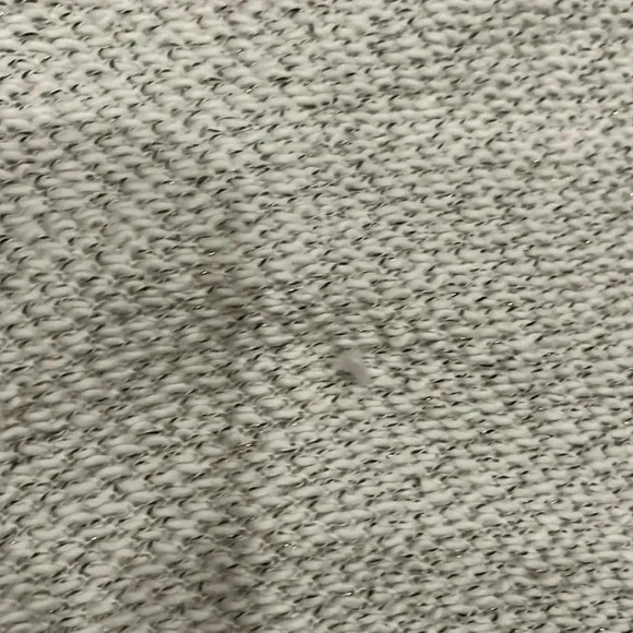 ❤️2/$30❤️[3X]Ava.Viv Turtle Neck SideSlits 3/4 Sleeve Sweater metallic strings - Picture 11 of 11